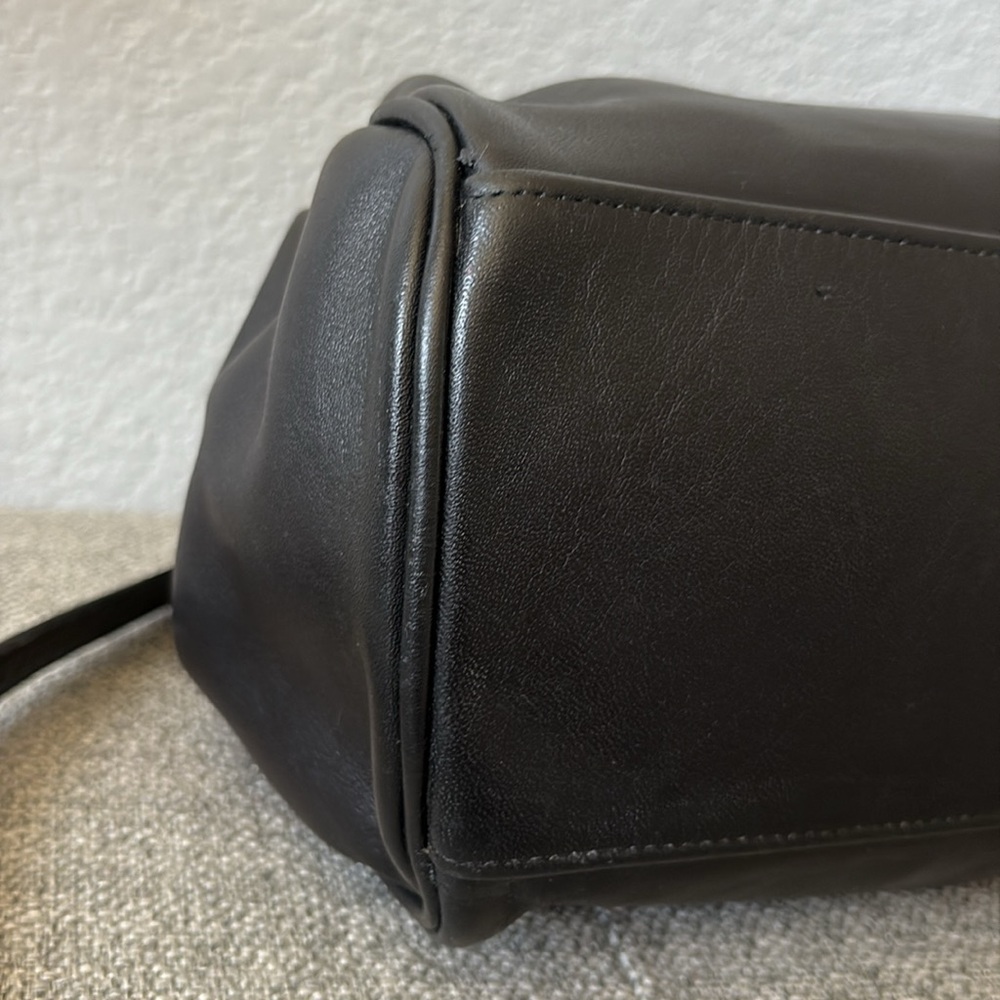 ❌ SOLD❌. Vintage Coach Leather  Hudson Doctor Bag rare BLK - Picture 6 of 13